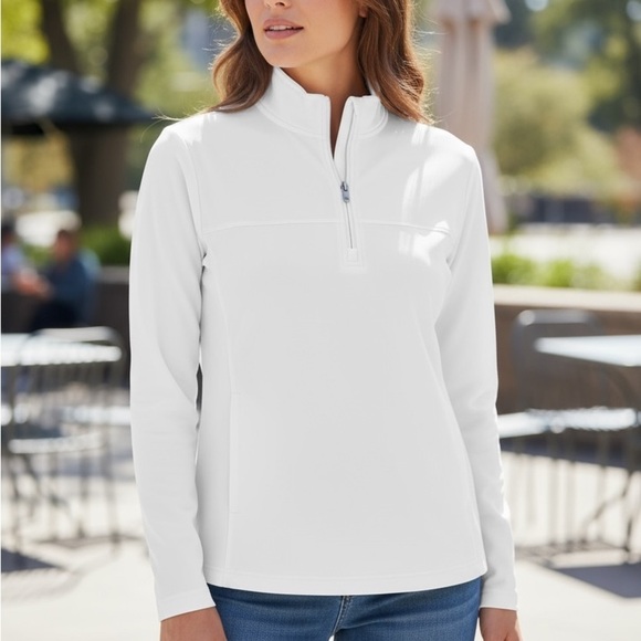 LGPA Tops - LGPA Long sleeve 1/4 zipper top Sz.L